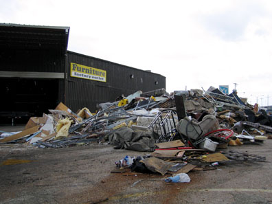 This pile of useless inventory was at least 12 feet high